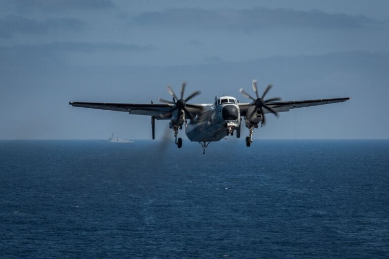 Search ends for Sailors in C-2A crash