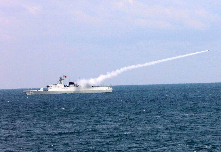 The missile competitive assessment of the (PLA) Navy kicked off in waters of the East China Sea.