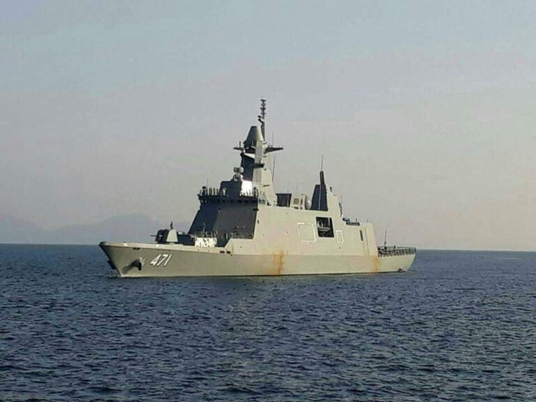 Daewoo began trials of DW3000 frigate for Thailand,