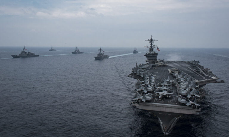 Carl Vinson Strike Group Departs for Deployment to Western Pacific