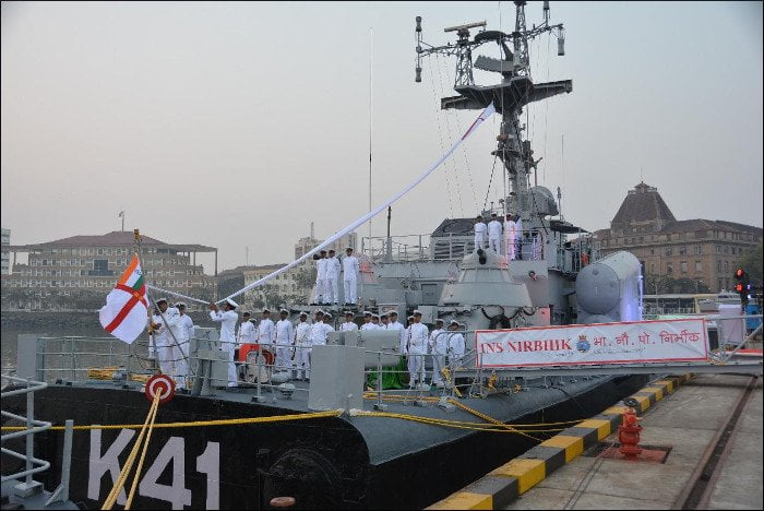 The Indian Navy decommissioned Veer-class corvettes ‘Nirghat’ and ‘Nirbhik’