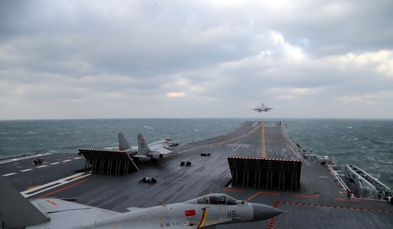 China is working on a new fighter jet for aircraft carriers to replace its J-15s
