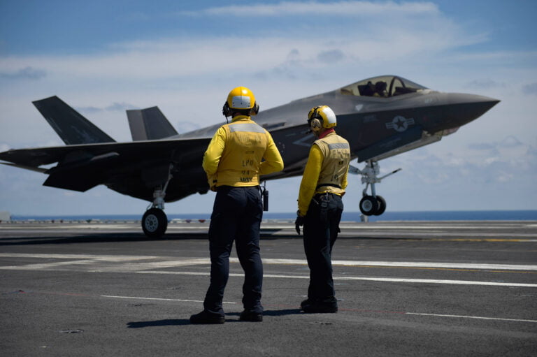 F-35C Lightning II Conducts Operational Test-1 Aboard USS Abraham Lincoln