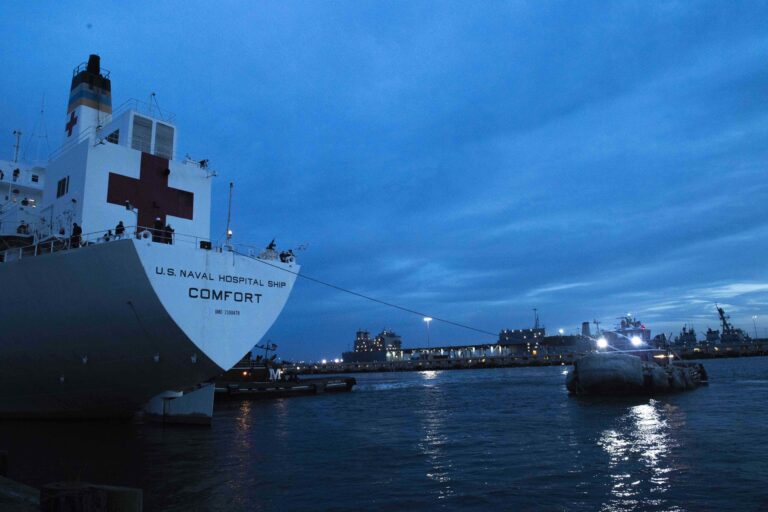 USNS Comfort Departs for Medical Assistance Mission in South and Central America