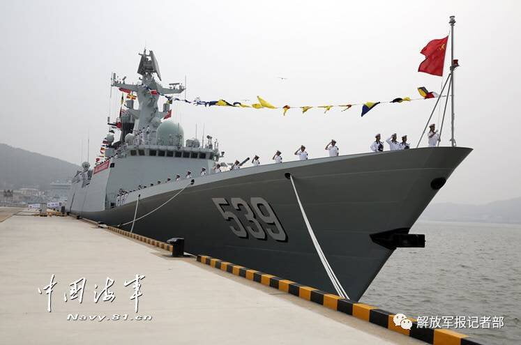 Chinese fleet returns from escort mission