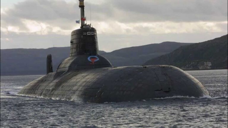 Russian Giant Submarine Participate Northern Fleet’s Drills