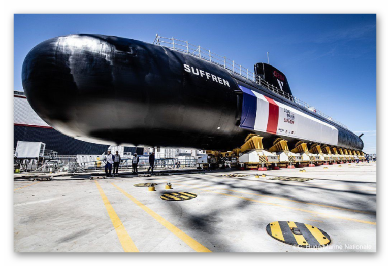 Launching Ceremony for France’s New Nuclear Submarine Suffren