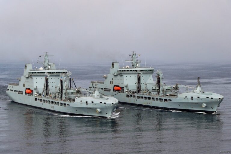 Royal Fleet Auxiliary Welcomes 4th Tide-Class Tanker