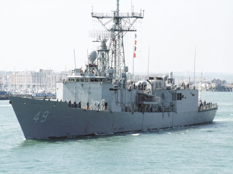 The U.S. has approved the refurbishment of frigate sold to Bahrain