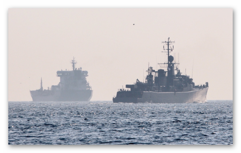 Operation Sea Guardian Assets Visit Turkish Naval Base