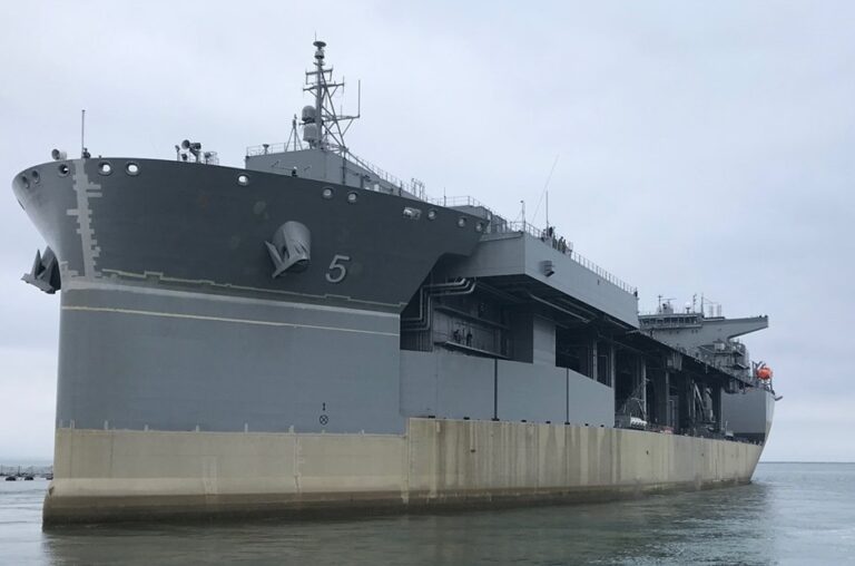 U.S.Navy’s Newest Expeditionary Sea Base Ship Completed Sea Trials