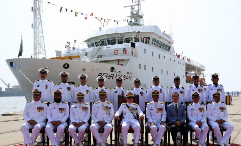 Pakistan Navy Commissioned Survey Vessel “BEHR MASAH”