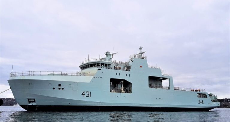 Canada’s 2nd Arctic Offshore Patrol Vessel Launched by Halifax Shipyard