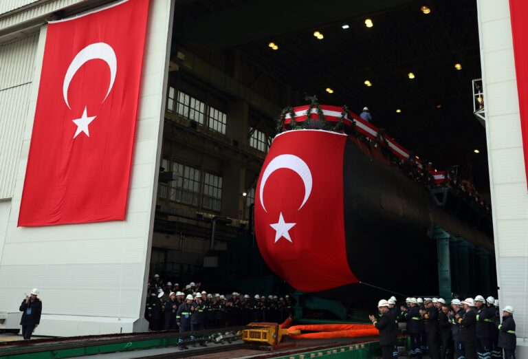 Turkish Navy launched first indigenous Type-214 AIP Submarine