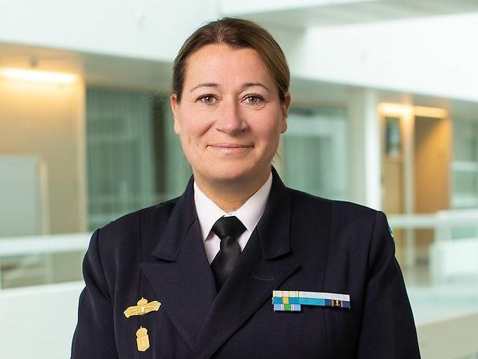 First female Chief of Swedish Navy: Ewa Skoog Haslum