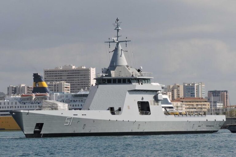 Naval Group delivers ARA Bouchard OPV to Armada Argentina