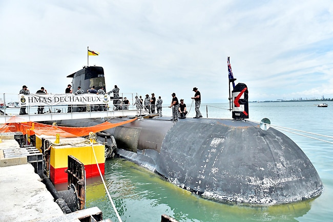 First Australian submarine visit to Brunei