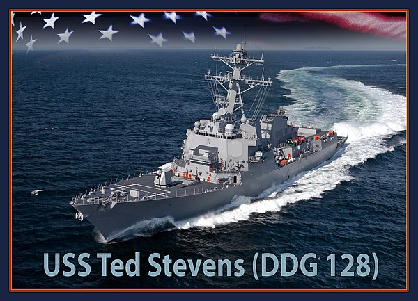 HII Begins construction of next Arleigh Burke-class destroyer “Ted Stevens”