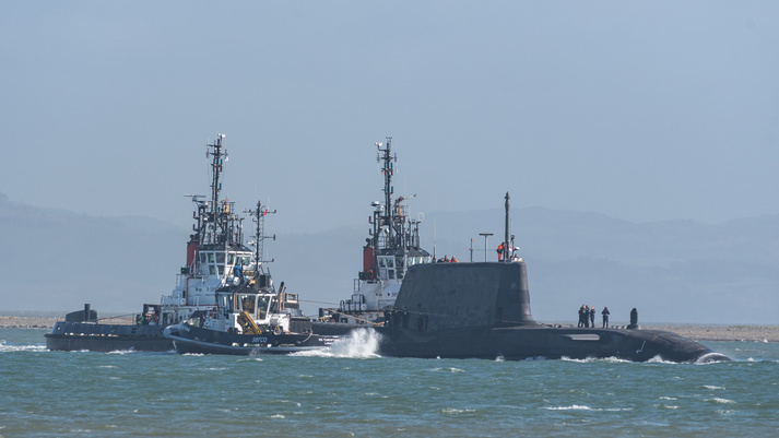 4th Astute-class submarine arrives her home base