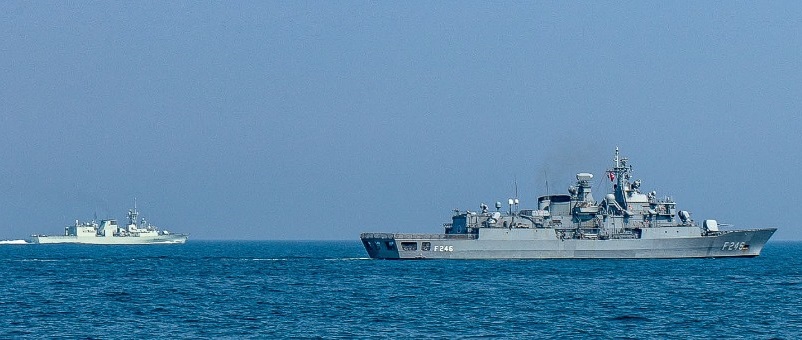 NATO SNMG-2 holds drills with Romanian assets in the Black Sea