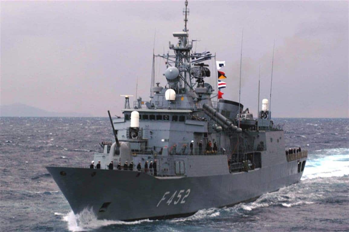 Hellenic Navy frigate HS HYDRA leaves Operation IRINI due to technical problems