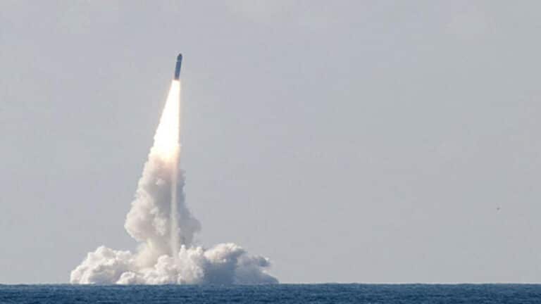 French Navy Submarine test fires ballistic missile in the Atlantic