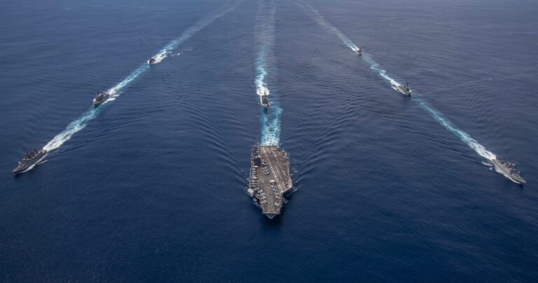 Nimitz Strike Group Participates in Cooperative Exercises with Indian Navy
