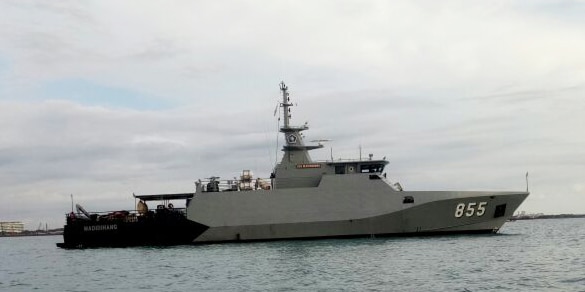Indonesian shipbuilder launches two patrol vessels for the Indonesian Navy