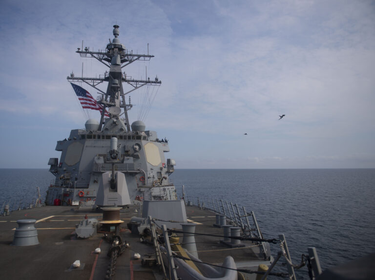 U.S. Navy and Royal Air Force conduct joint operations in the Black Sea