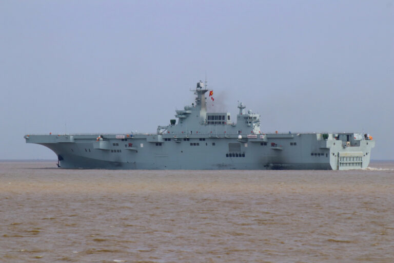 China’s New Type 075 Amphibious Assault Ship starts the second round of sea trials