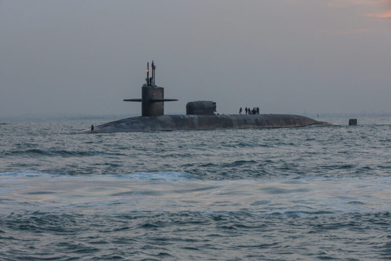 US Navy’s Ohio-class submarine USS Georgia visits Bahrain