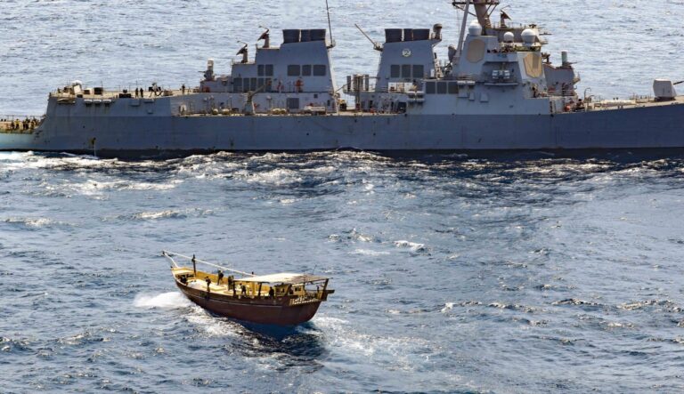 U.S. Navy Destroyer Seizes  Illicit Weapons off Somalia