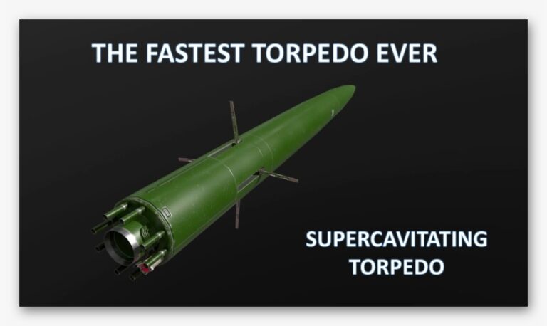 Video: Supercavitating Torpedo – The fastest torpedo ever