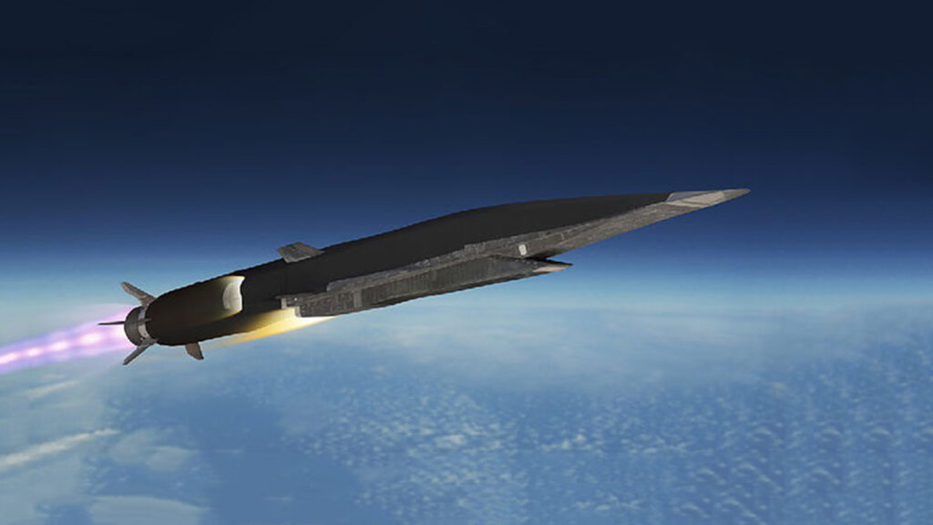 The 1st launch of the Hypersonic 