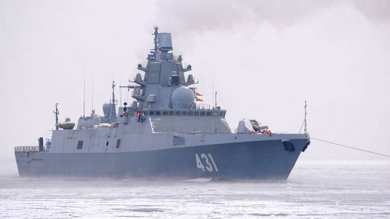 Russian frigate Admiral Kasatanov visits Turkey’s Aksaz Naval Base