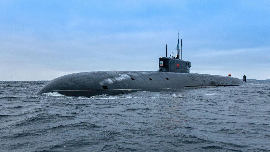 russian submarine knyaz vladimir - naval post- naval news and information