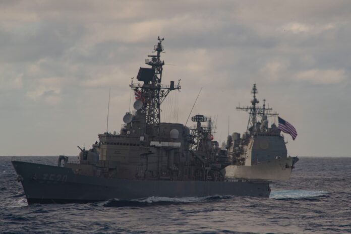 Theodore Roosevelt Carrier Strike Group Conducts Second Bilateral Exercise with Japan Maritime Self-Defense Force