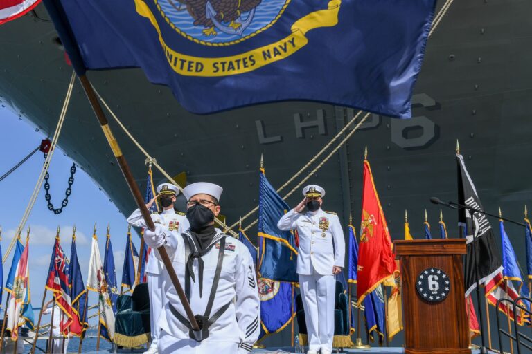 U.S. Navy Decommissions USS Bonhomme Richard