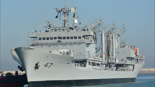 Pakistan Navy tanker PNS NASR visits Mombasa, Kenya