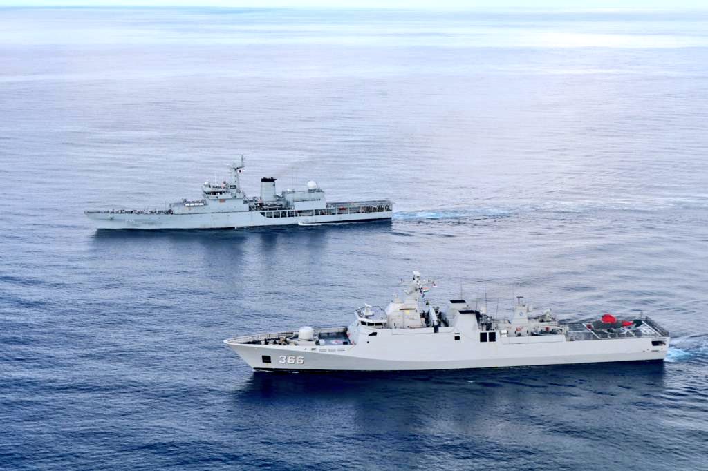 Indonesian Navy Conducts PASSEX with Chinese and Indian Navies - Naval  Post- Naval News and Information
