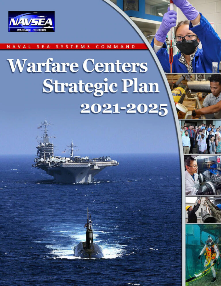 NAVSEA Warfare Centers Release Updated Strategic Plan Naval Post