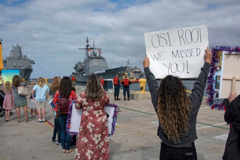 USS Bunker Hill returns home from 5-month deployment