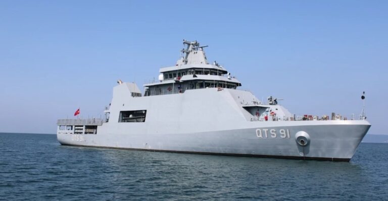 Turkey’s Anadolu Shipyard delivers the 1st cadet training ship to Qatar