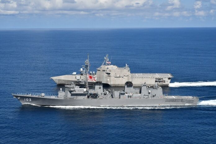 Japan and U.S. form Surface Action Group in South China Sea