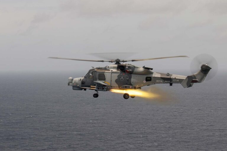 Royal Navy tests Martlet Missile System for Defense Against Swarm Attacks