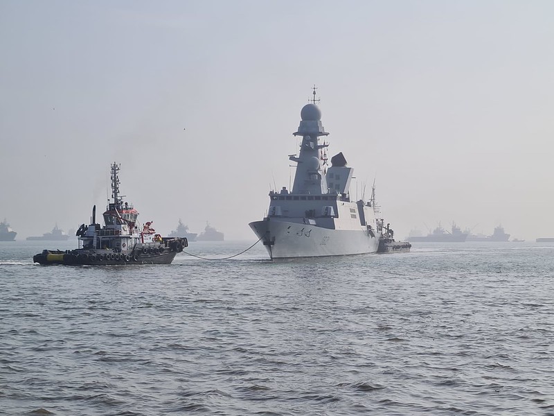 french navy's horizon class destroyer chevalier paul (source: french embassy in new delhi