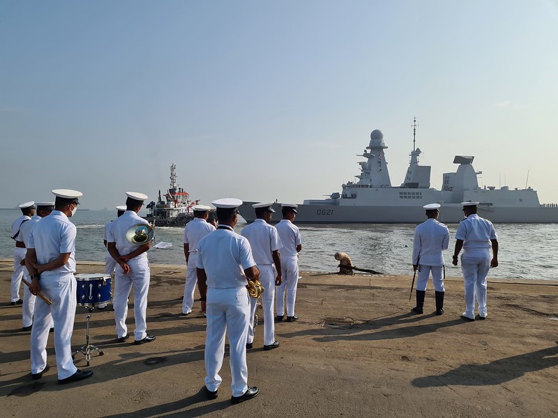 French Navy's Horizon Class Destroyer Chevalier Paul (Source: French Embassy in New Delhi