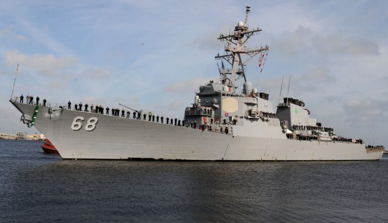 USS The Sullivans visits Toulon, France