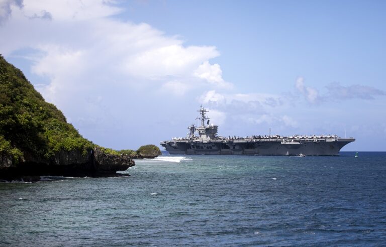 Carl Vinson CSG visits Guam