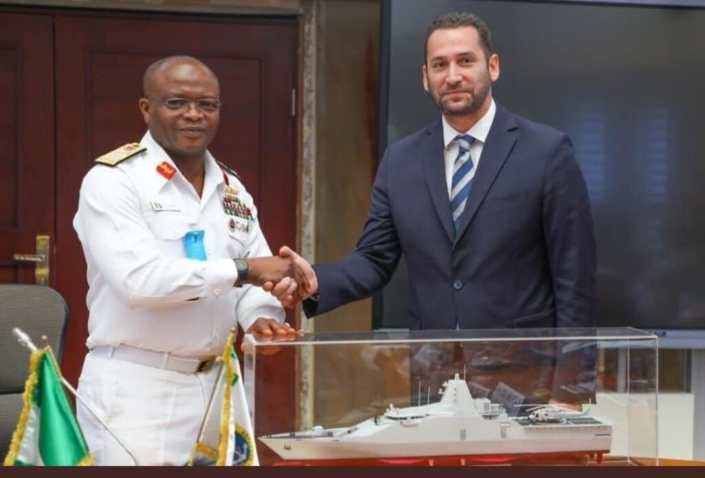 nigerian navy signs contract with turkish dearsan shipyard for two opvs